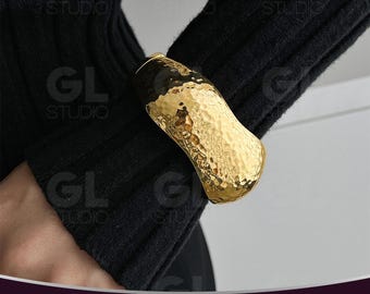 Wide Metal Bangles, Wide Bangles, Wide Gold Bracelet, Chunky Bracelet, Gold Bangles, Cuff Bracelets,Bracelet Set,Wide Bracelet,Gold Bracelet