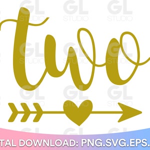 Two SVG, Second Birthday svg, 2nd Birthday svg, princess birthday svg, png, Happy Birthday svg, Girl&#39;s Second Birthday SVG, birthday shirt
