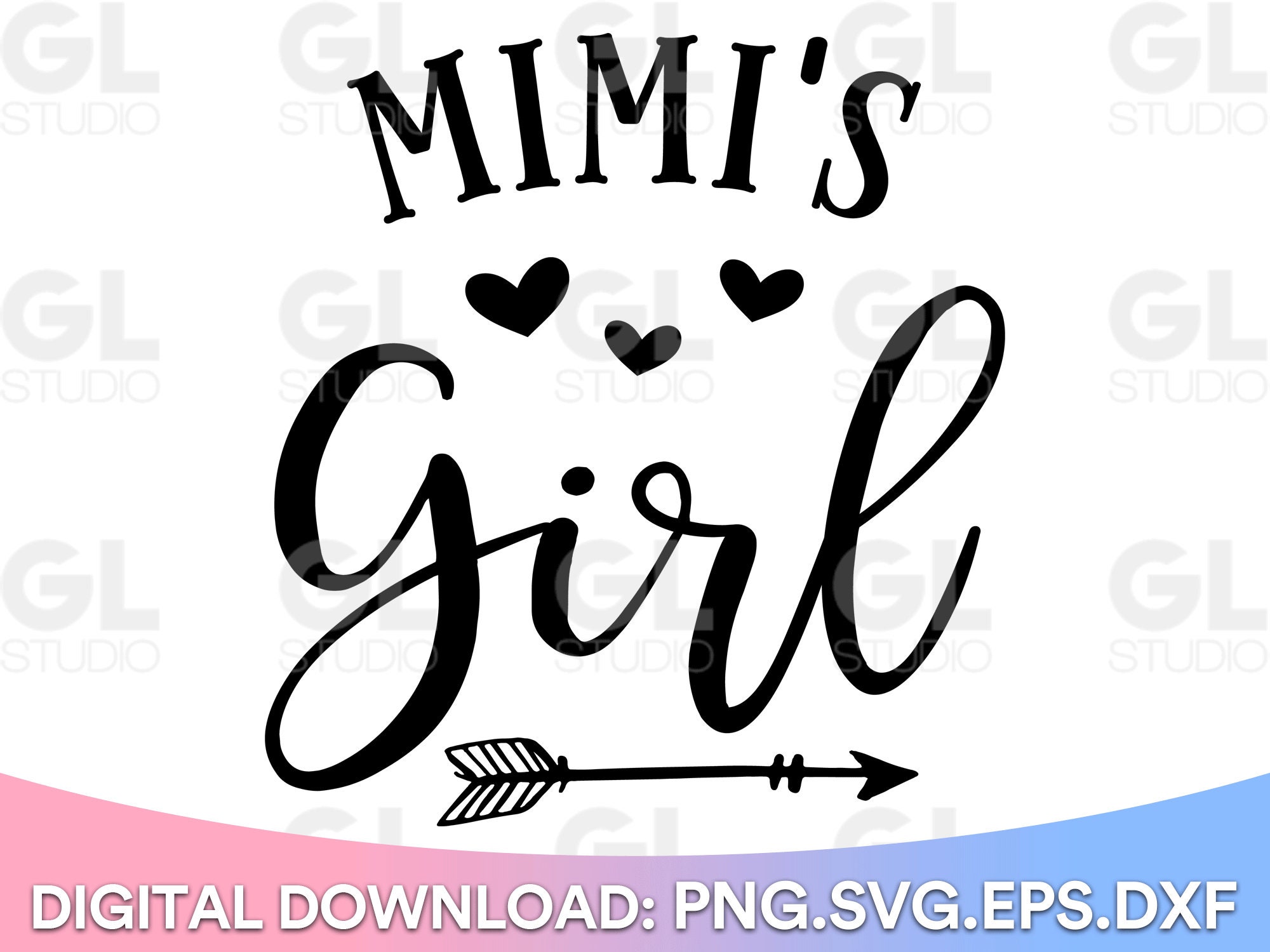 Mimi's Girl Svg, Mimi Svg, Ain't No Mimi SVG, Grandma Svg, Dxf