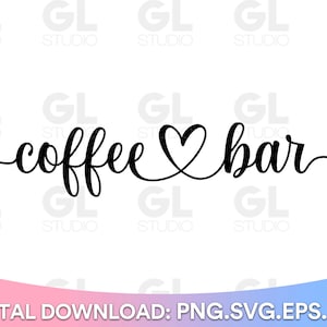 Kaffee Bar svg, Kaffee svg, Kaffee Schild svg, Kaffee Bar Love Is Brewing svg, dxf, But first coffee SVG, Kaffee Zitate svg, Kaffee Spruch svg