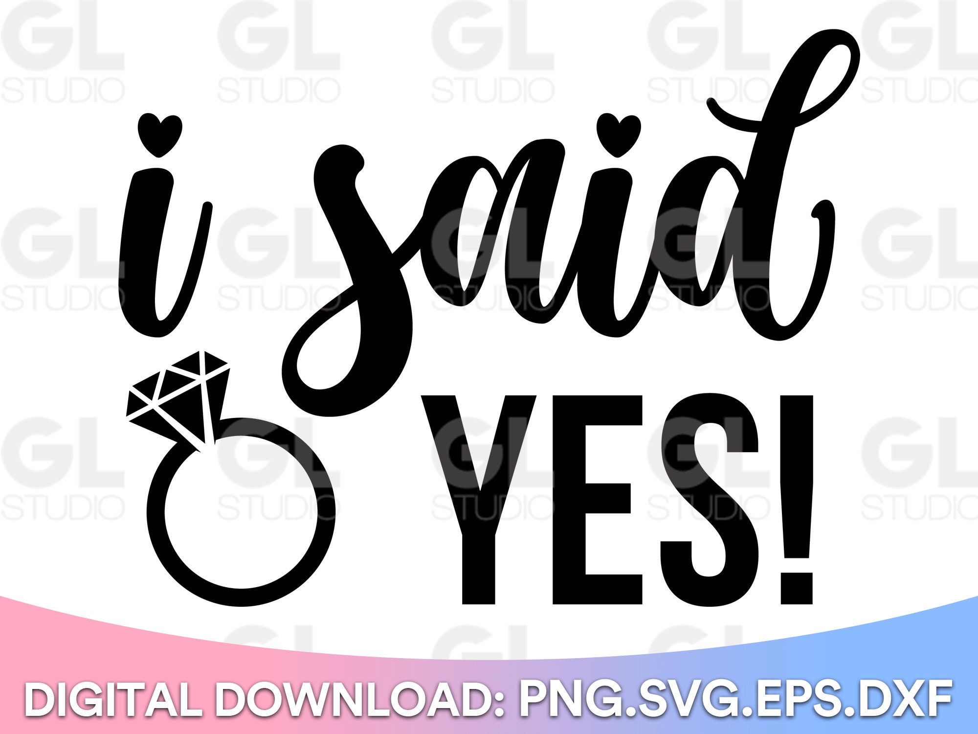 I Said Yes svg I said Yaaasss svg Future Mrs SVG Engaged | Etsy