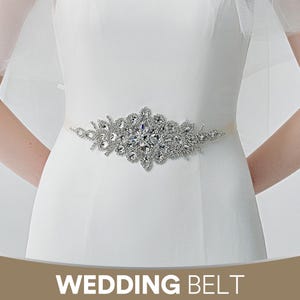 Wedding Rhinestone Belt, Wedding Belt, Bridal Belt, Bridal sash, Bridesmaid Belt, Crystal Belt, Wedding Dress Belt, Tie on Belt, Beaded Belt