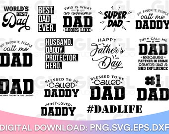 Dad SVG, Dad SVG Bundle, Vatertagssvg, Vatertagspaket, Vatertagspaket, Daddy svg, Dad Quotes svg, Daddy Bundle svg, Dad Sayings svg