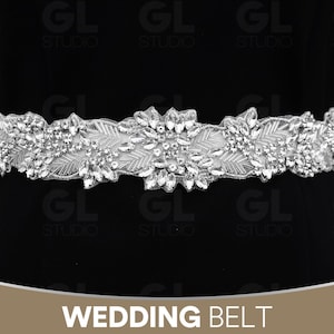 Rhinestone Wedding Belt, Crystal Wedding Sash, Wedding Belt, Bridal Sash Belt, Bridal sash, Bridesmaid Belt,Crystal Belt, Wedding Dress Belt