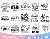 Homeschool Bundle, Homeschool SVG Bundle, Quarantine svg, Quarantine Bundle, Homeschool Mom svg, dxf, Mom Life svg, Mother's Day svg,Mom svg