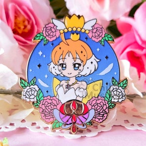 Princess Ahiru Tutu Enamel Pin I Kawaii Cute Chibi Magical Girls I Anime Lapel Pin I Gift for Her