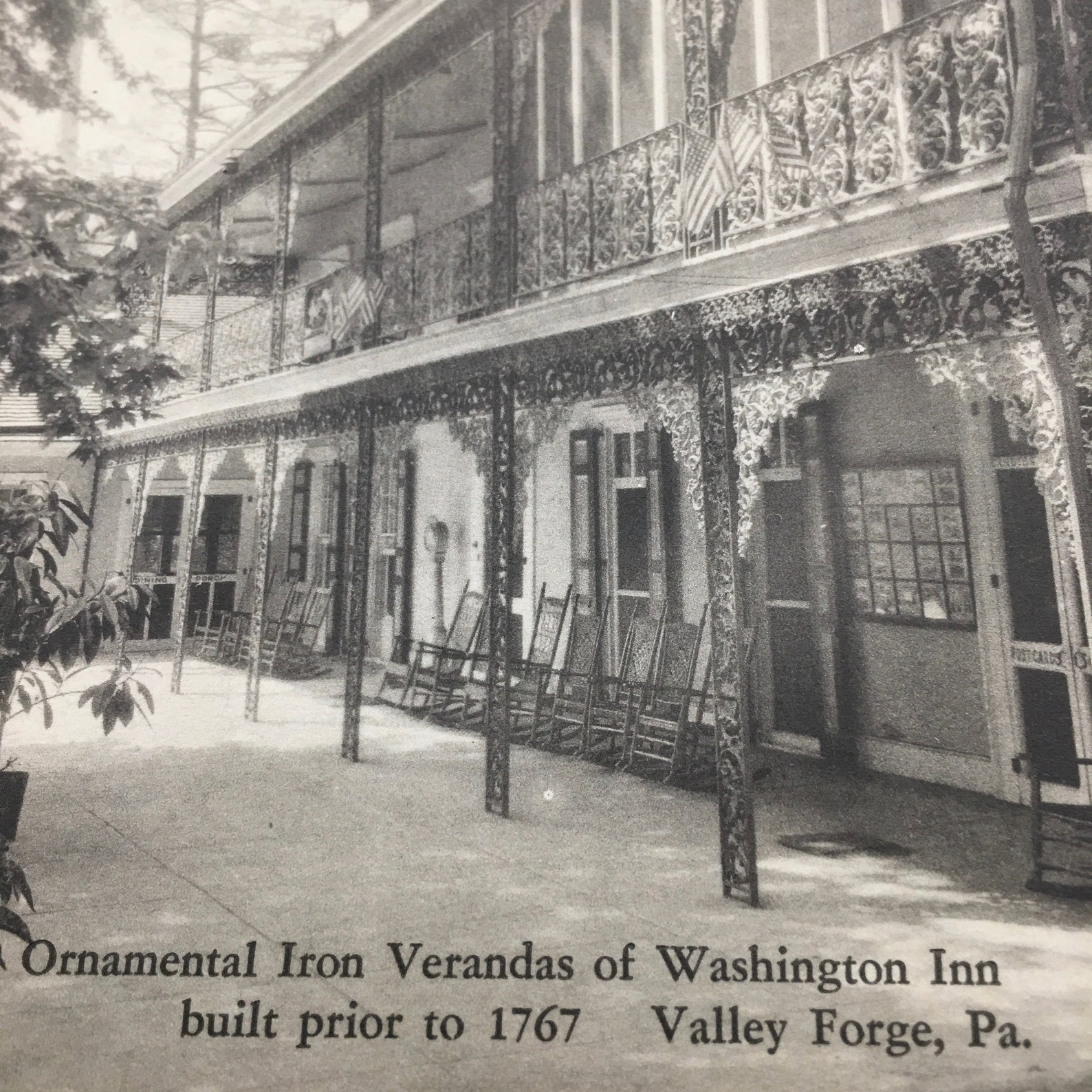 Hotel Washington Inn 2 vintage postcards Valley PA Etsy