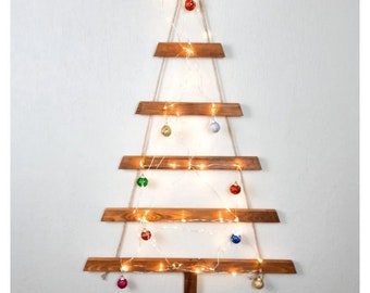 Christmas tree, wall decor, modern christmas tree, Christmas gift, christmas tree decor, christmas ornaments, wall hanging christmas tree