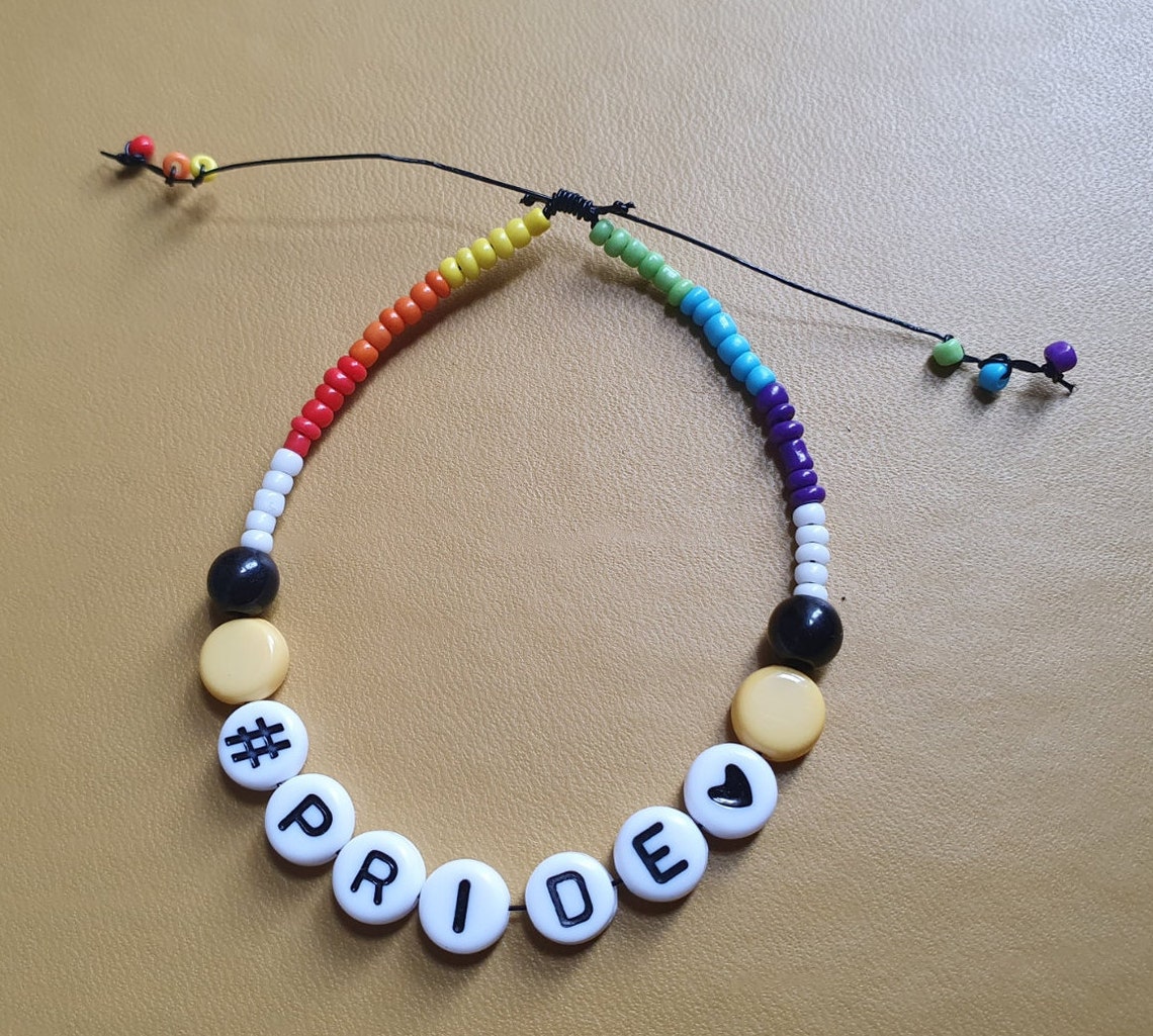 Pride bracelet / Hashtag bracelet Etsy.de