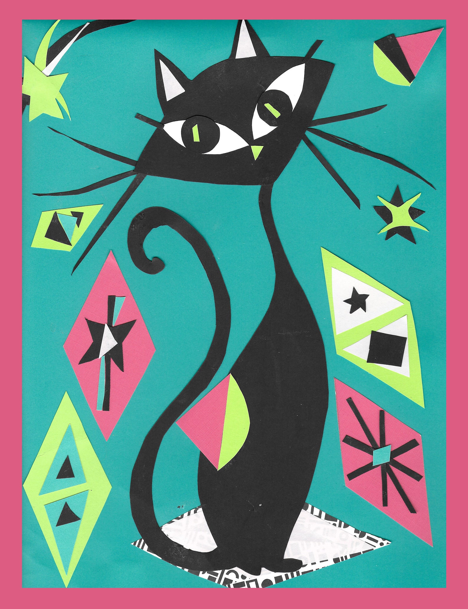 Atomic Cat | Etsy