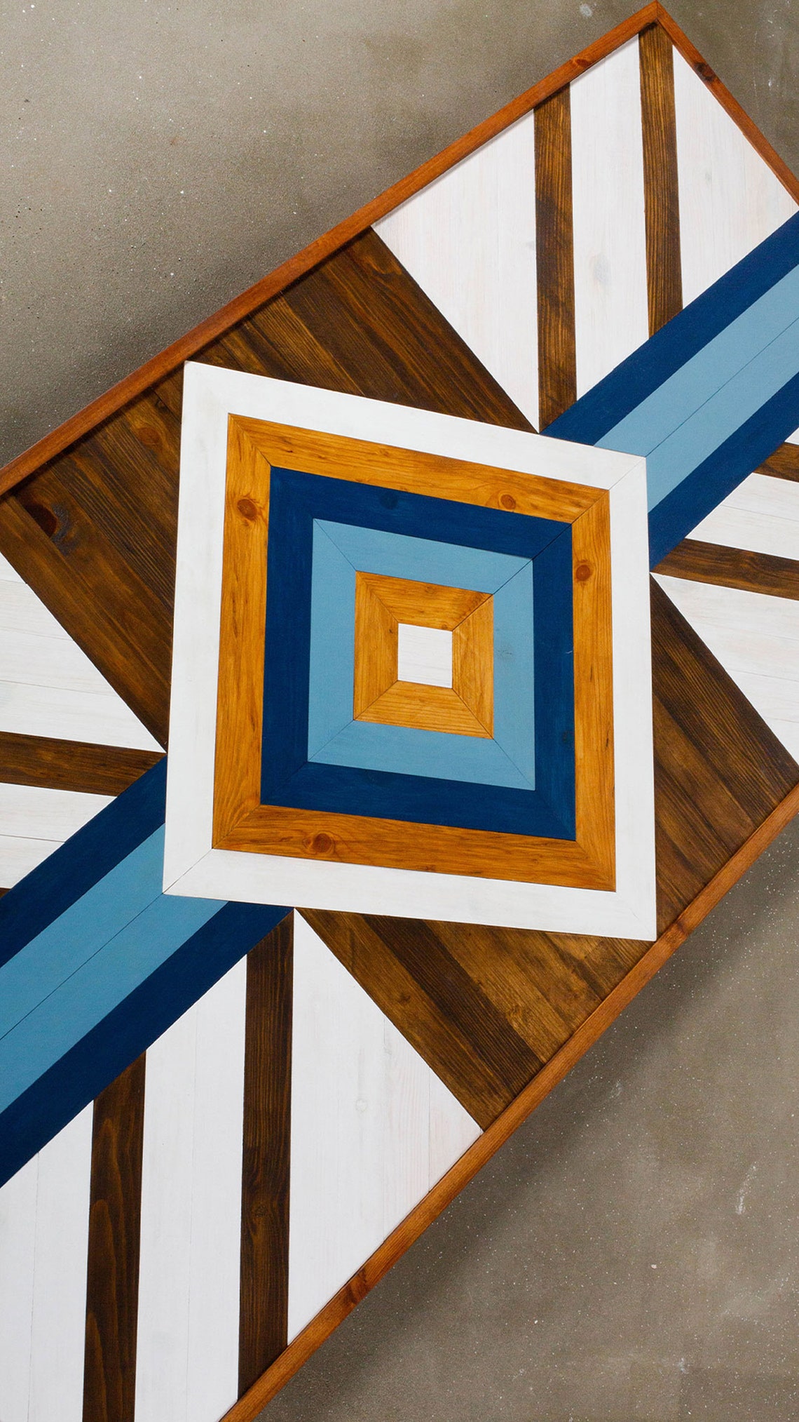 Geometric Wood Wall Art Extra Large Wall Art Apartment Etsy