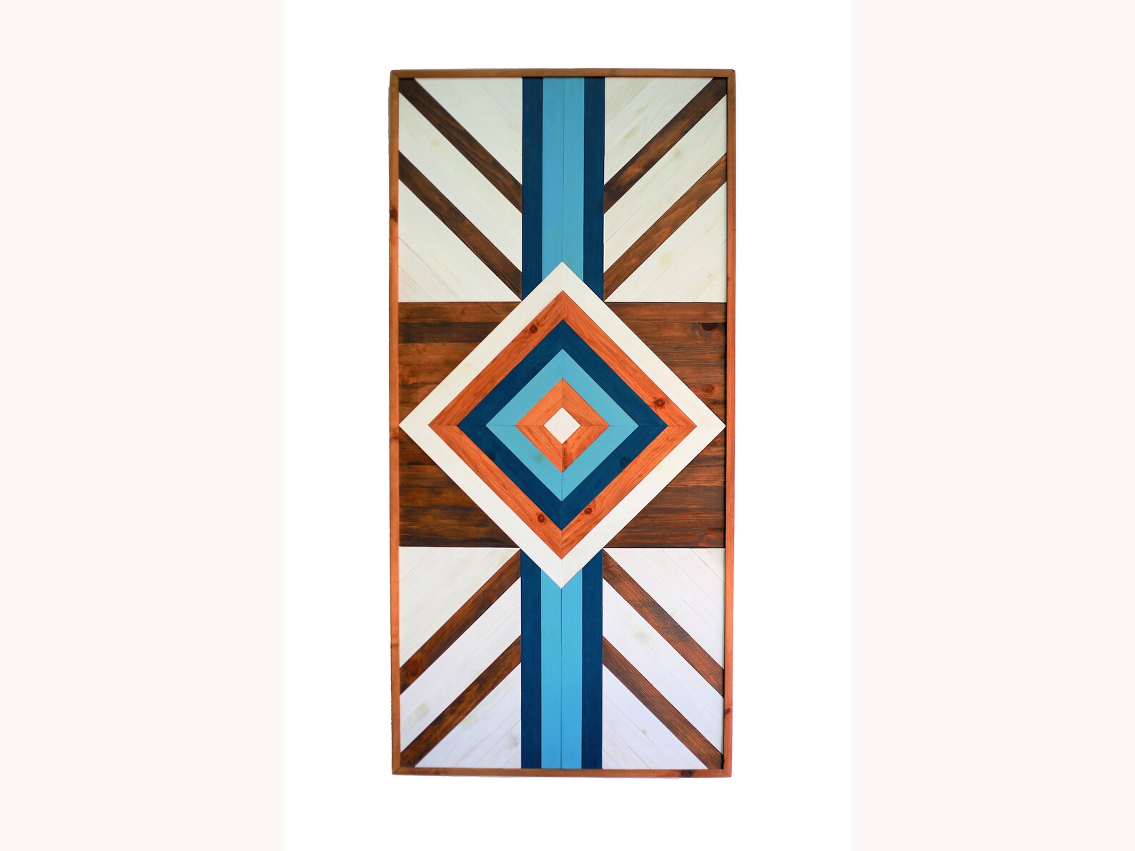 Geometric Wood Wall Art Extra Large Wall Art Apartment Etsy