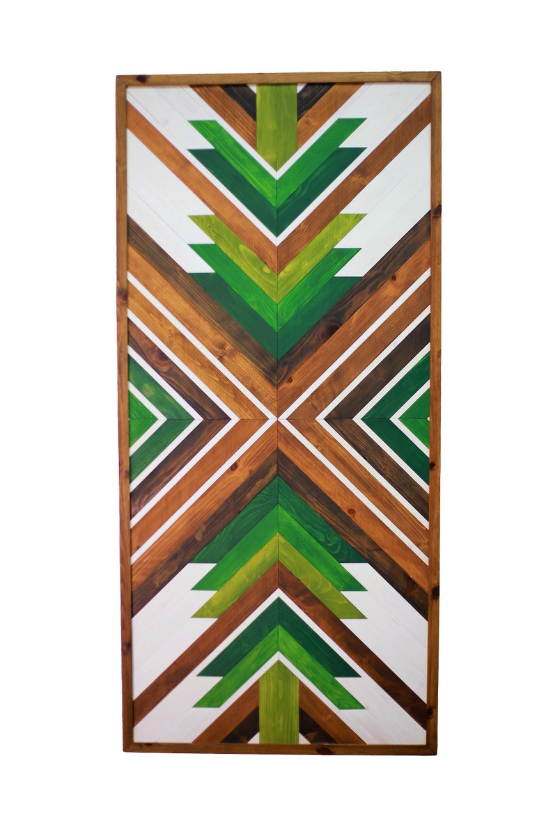 Native Wood Wall Art Farmhouse Decor Rustic Large Wooden Etsy