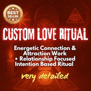 Anpassad kärleksritual, romantisk tidslinjesammanslagningsritual – själsminnesbrevsceremoni, tvillingflammeanpassning, kärleksaktivering från tidigare liv, själsfrände
