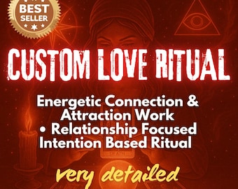 Custom Love Ritual | Energetic Connection & Attraction Work | Love Binding, Relationship Focus, Intention-Based Ritual by Experienced Caster