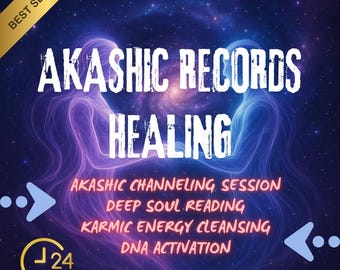 Akashic Records Healing | Energy Block Clearing | Karmic Spiritual Cleanse | Intuitive Akashic Record Session, Soul Contract ,Karmic Healing