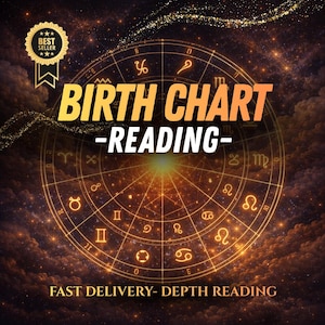 Very Detailed Birth Chart and Destiny Matrix Reading, Same Day Natal Chart Analysis, Natal Chart Reading, Detailed Astrology Insights image 1