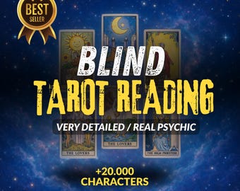 Same Hour Detailed Blind Tarot Reading: Spiritual Guidance (PDF)