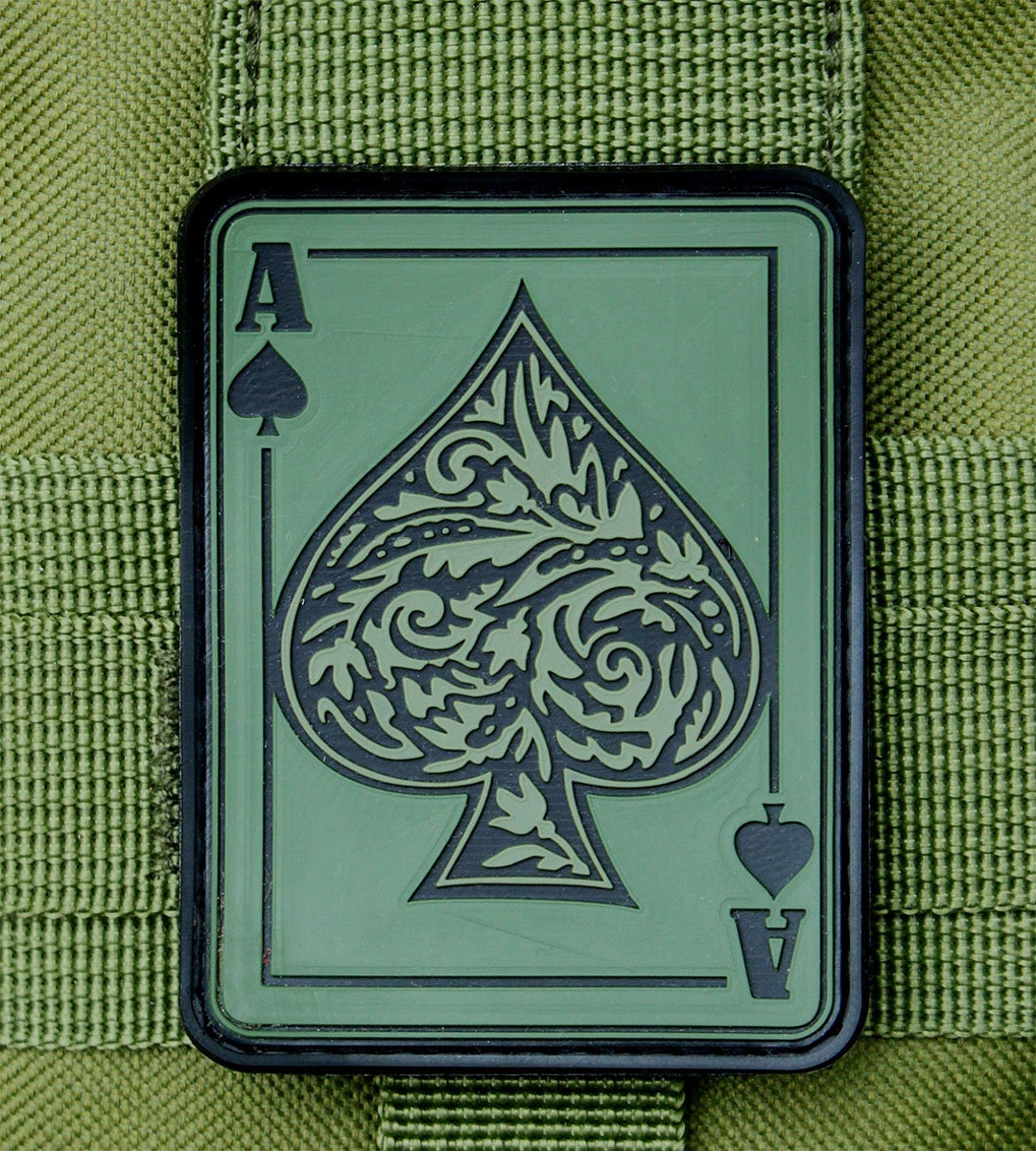 PVC Patch Ukrainian Patch Ace of Spades Tactical Patch Etsy
