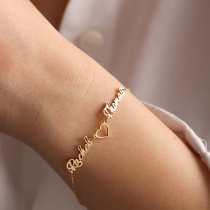 Name printed bracelets deals