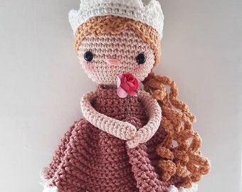 Modèle de crochet princesse Marida, amigurumi, modèle amigurumi, modèle de crochet, princesse amigurumi, poupée au crochet, poupée amigurumi, poupée