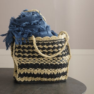 OUTLET I Bolso de mano de rafia, bolso de mano, bolso de lujo de rafia, bolso de mano de paja de crochet, bolso de mujer, bolso de mano de paja, bolso de rafia Coach, regalo de Navidad