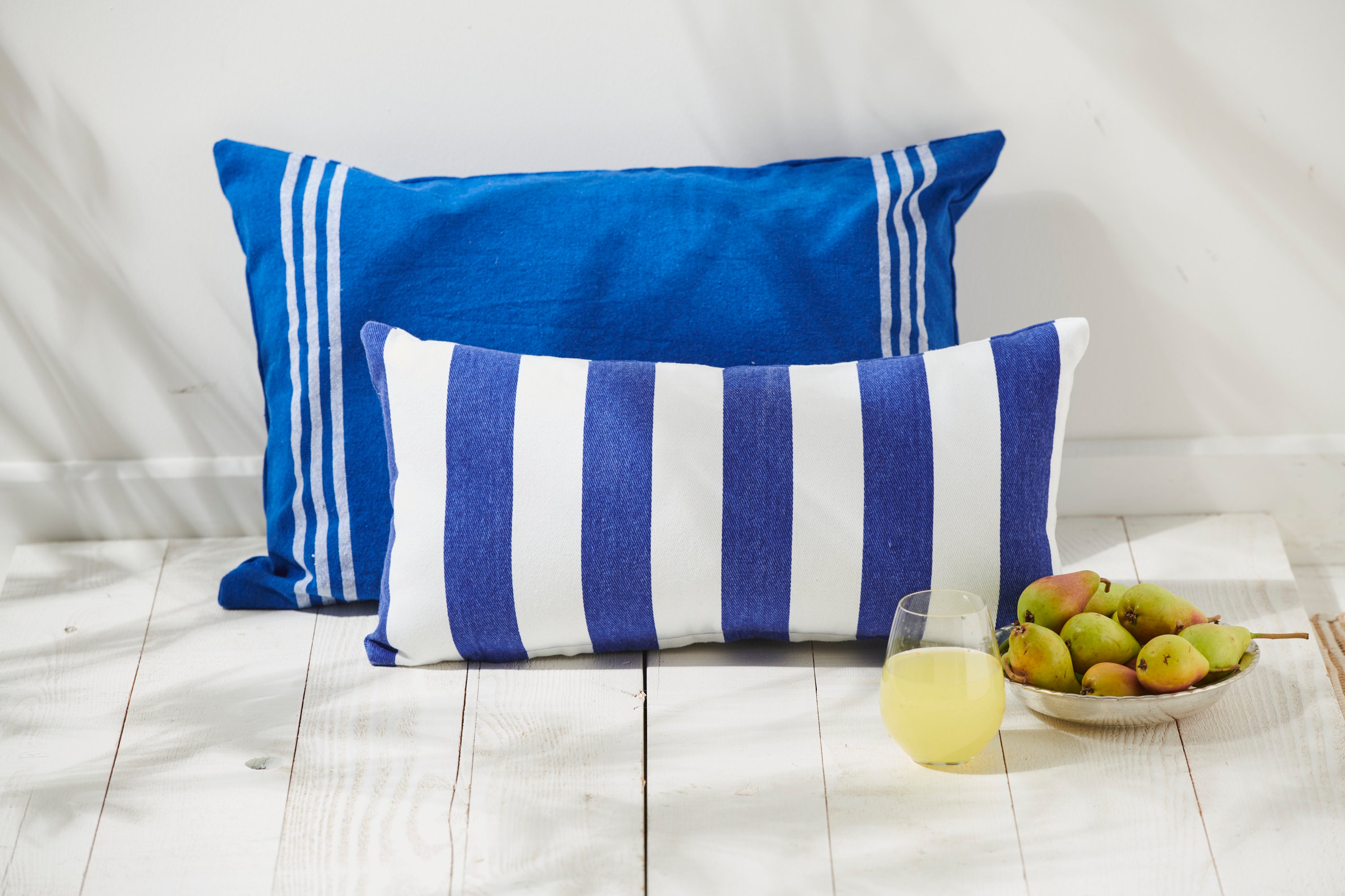 Hamptons Lumbar Pillow Small Lumbar Pillow Cover Coastal Etsy