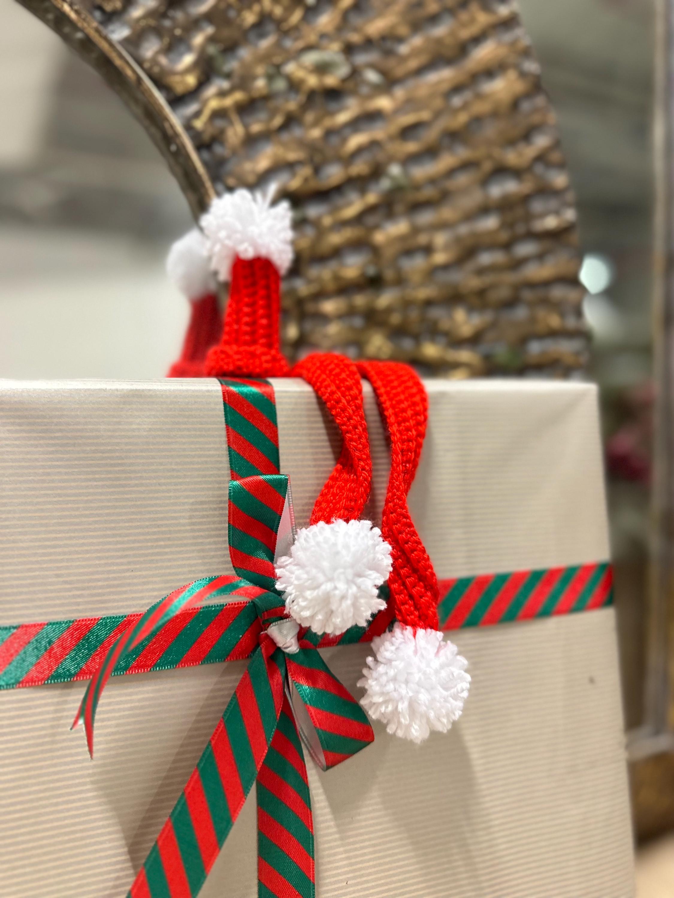 Lot De 10 Mini Bonnets Et écharpes De Noël - Pour Décorer Sucettes, Bouteilles, Bonhommes De Neige - 4