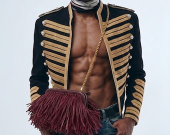 Burgundy Raffia Fringe Bag, Boho Raffia HandBag, Red Straw Beach Purse, Handmade Woven Handbag /NEW