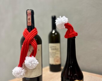Amosfun Mini-Hexenhut Set, 12 Stück – Schwarz, Grau, Rot – Als Weinflaschen-Abdeckung Oder Party-Deko