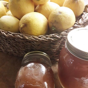 Organic lemon jam
