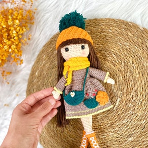 Crochet Doll With Removable Outfit | Personalized  Handmade Doll  | | Special Day Gifts For Girls | Art Doll Gift |Amigurumi Dolls