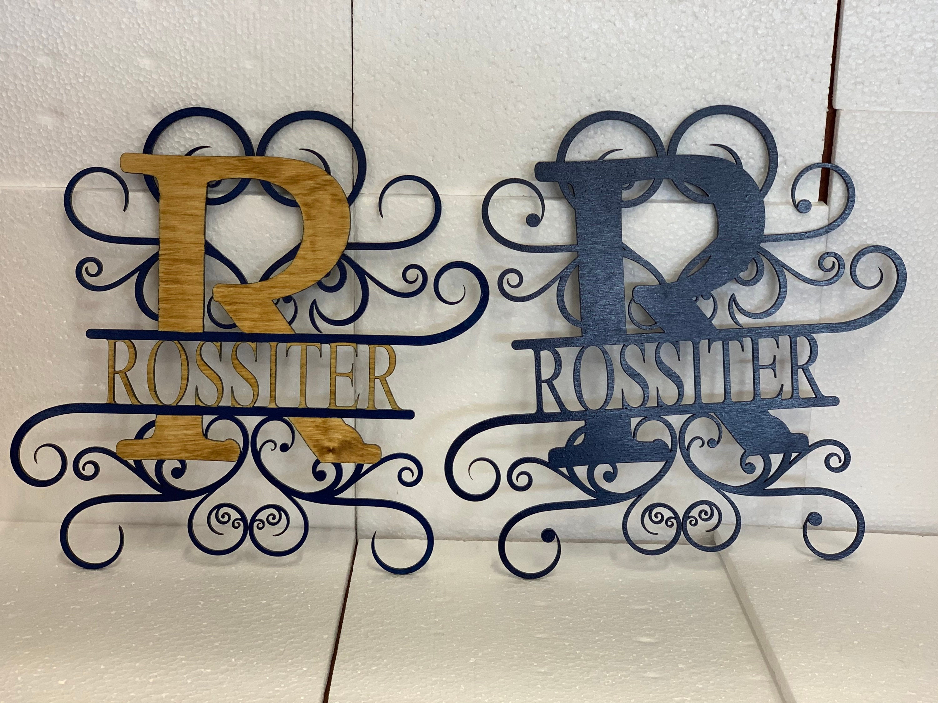 monogram-last-name-sign-personalized-homemade-keepsake-etsy