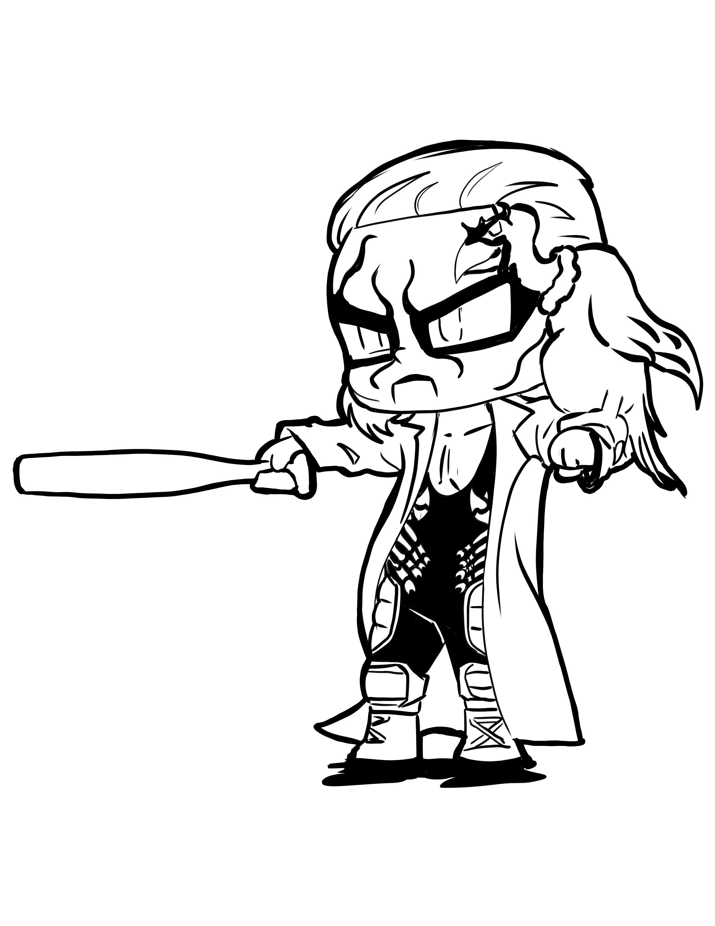 Printable All Elite Chibis Coloring Book 21 images/pages Etsy España