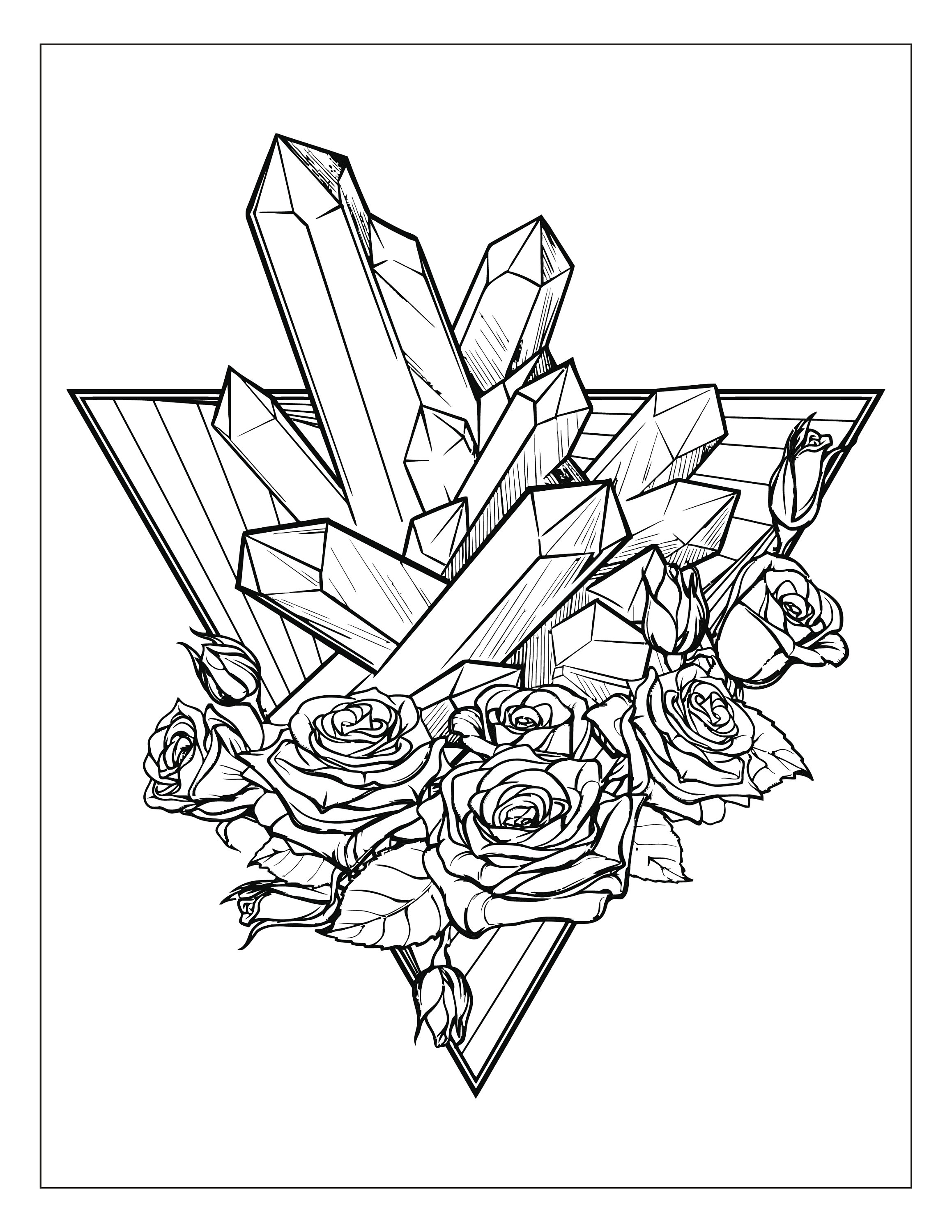 Printable Tattoo Themed Coloring Book, 20 Images/pages, Digital - Etsy