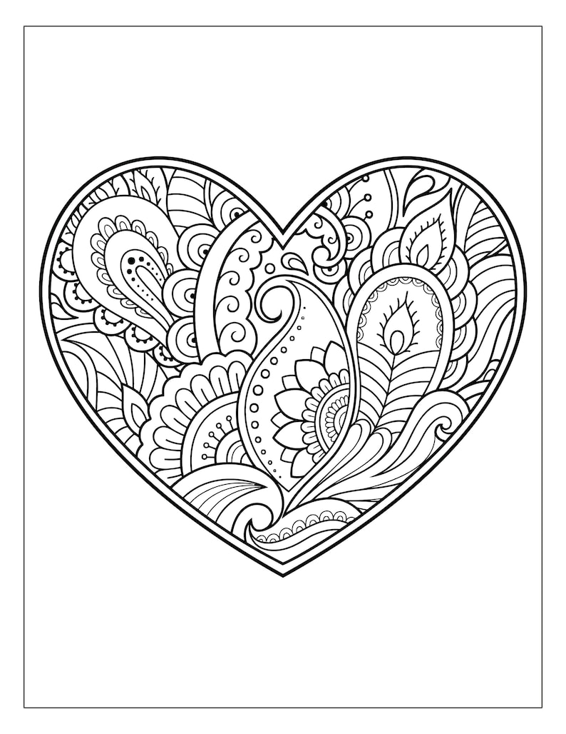 Printable Tattoo Themed Coloring Book, 20 Images/pages, Digital - Etsy