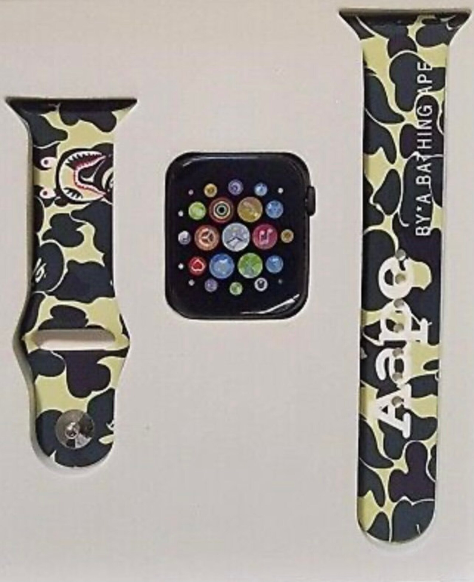 Bape apple watch band 42mm Clearance
