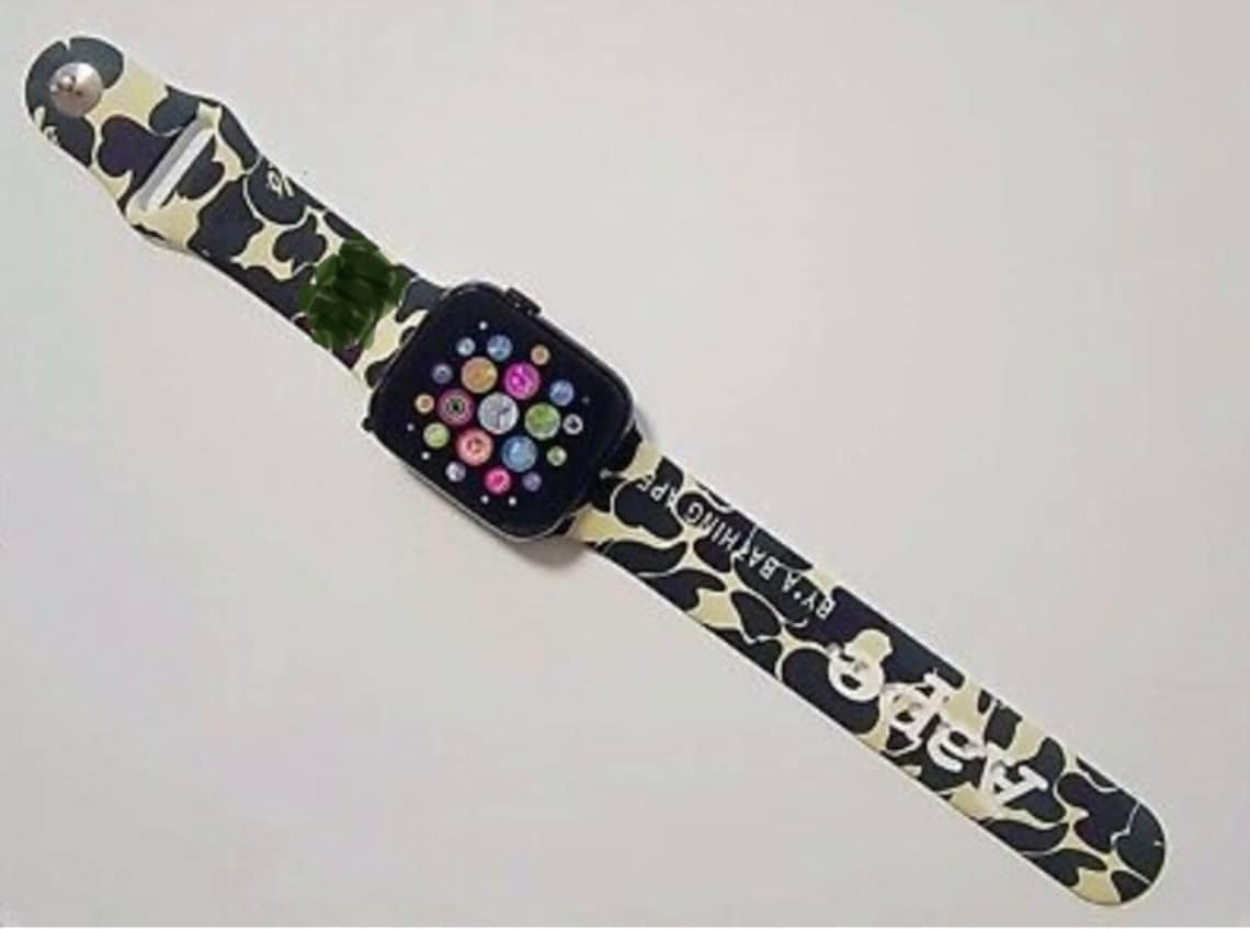 Bape apple watch band 42mm Clearance
