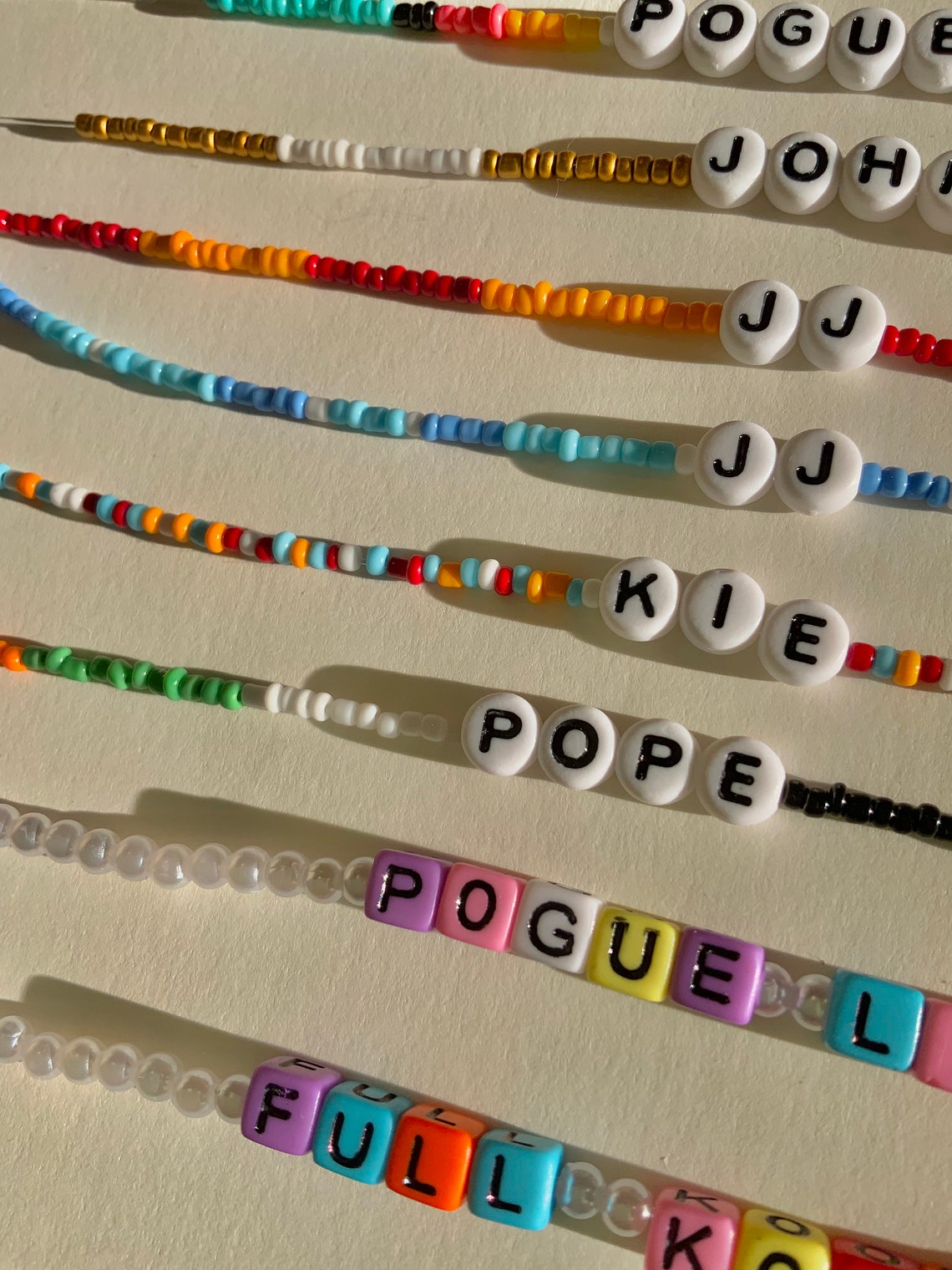 OUTER BANKS bracelet obx jj kiara Pope John B Pogue Etsy