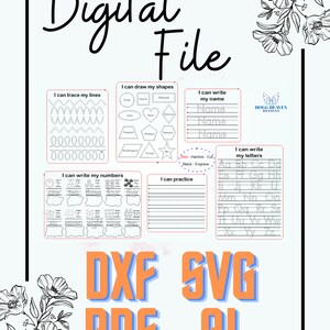 Tracing Boards   l DIGITAL FILE ONLY I