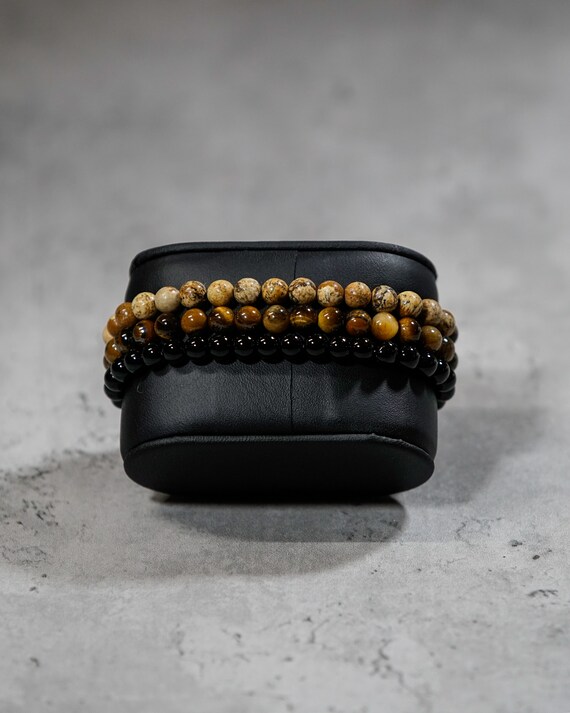 Mens luxury beaded bracelets deals