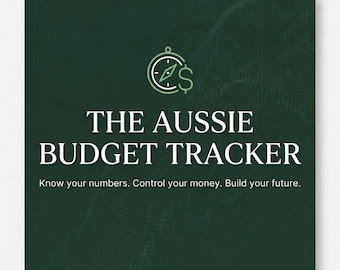 Aussie Budget Tracker | Australia Budget Planner PDF | Digital Download