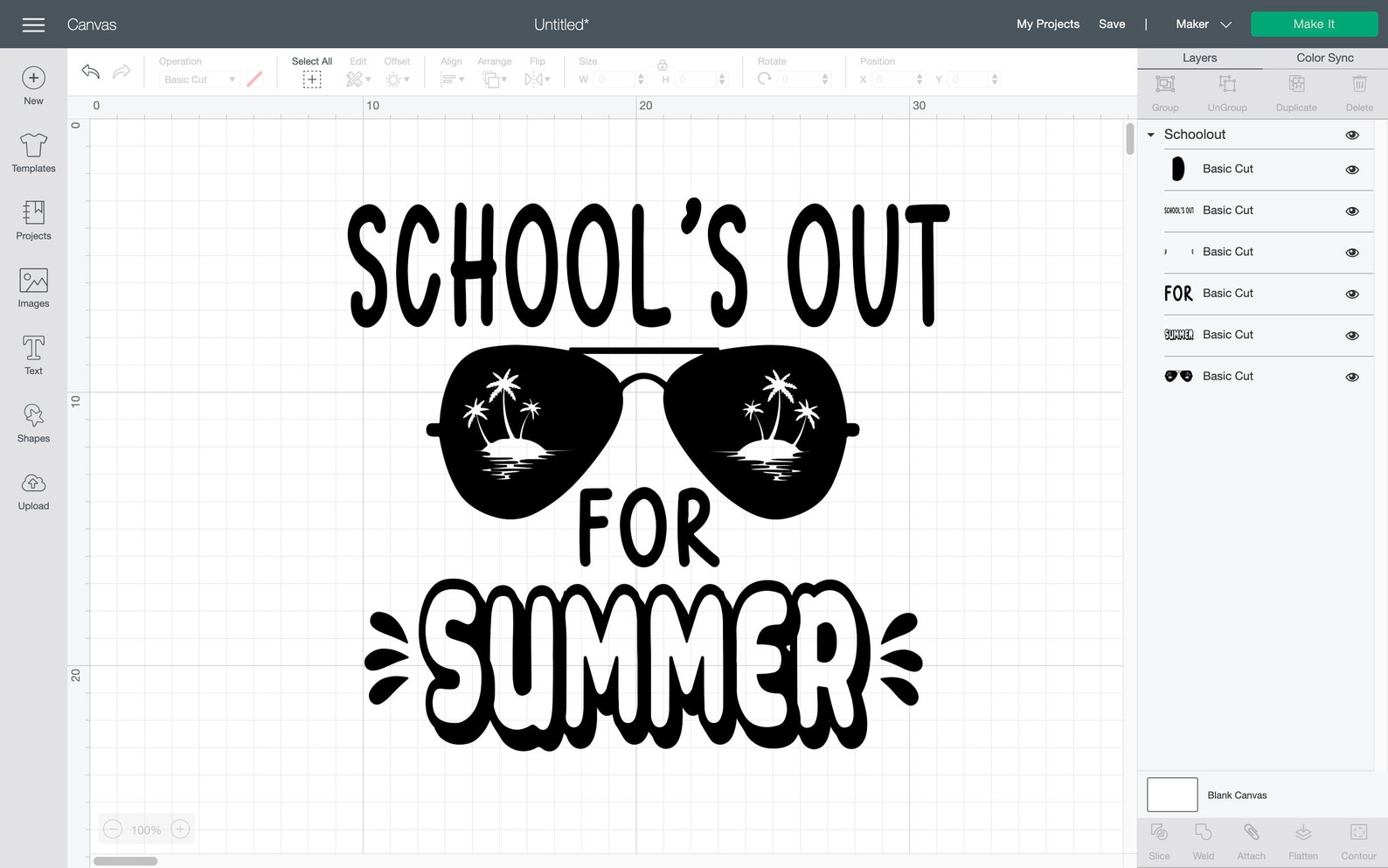 Sunglasses School's Out for Summer Svg , Schools Out for Summer Png