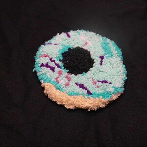 Colorful Punch Needle Coasters