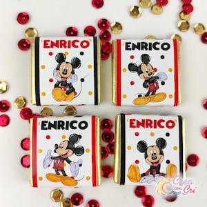 Cioccolatini personalizzati Tema Topolino