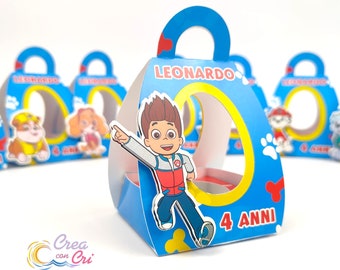 N.10 Paw Patrol Egg Holder Boxes suitable for boys and girls.