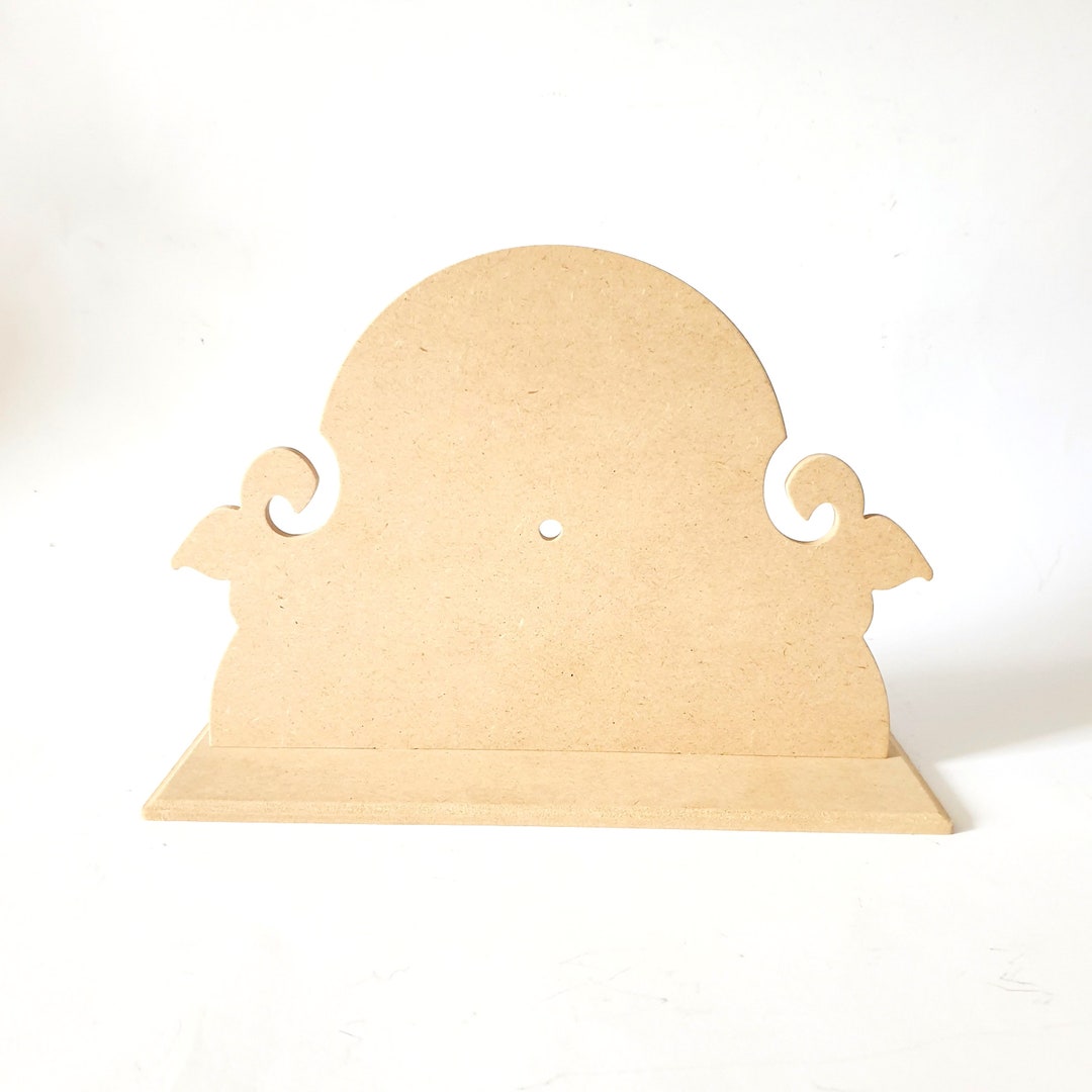 1MDF Unfinished Clock , Unpainted Clock Decoupage, MDF Clock for ...