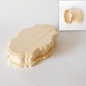 Wooden (pine) box  Unpainted Wooden Box with a Lid ,Decoupage Wooden Box, Unfinished Wooden Box for Decoupage, DIY Box