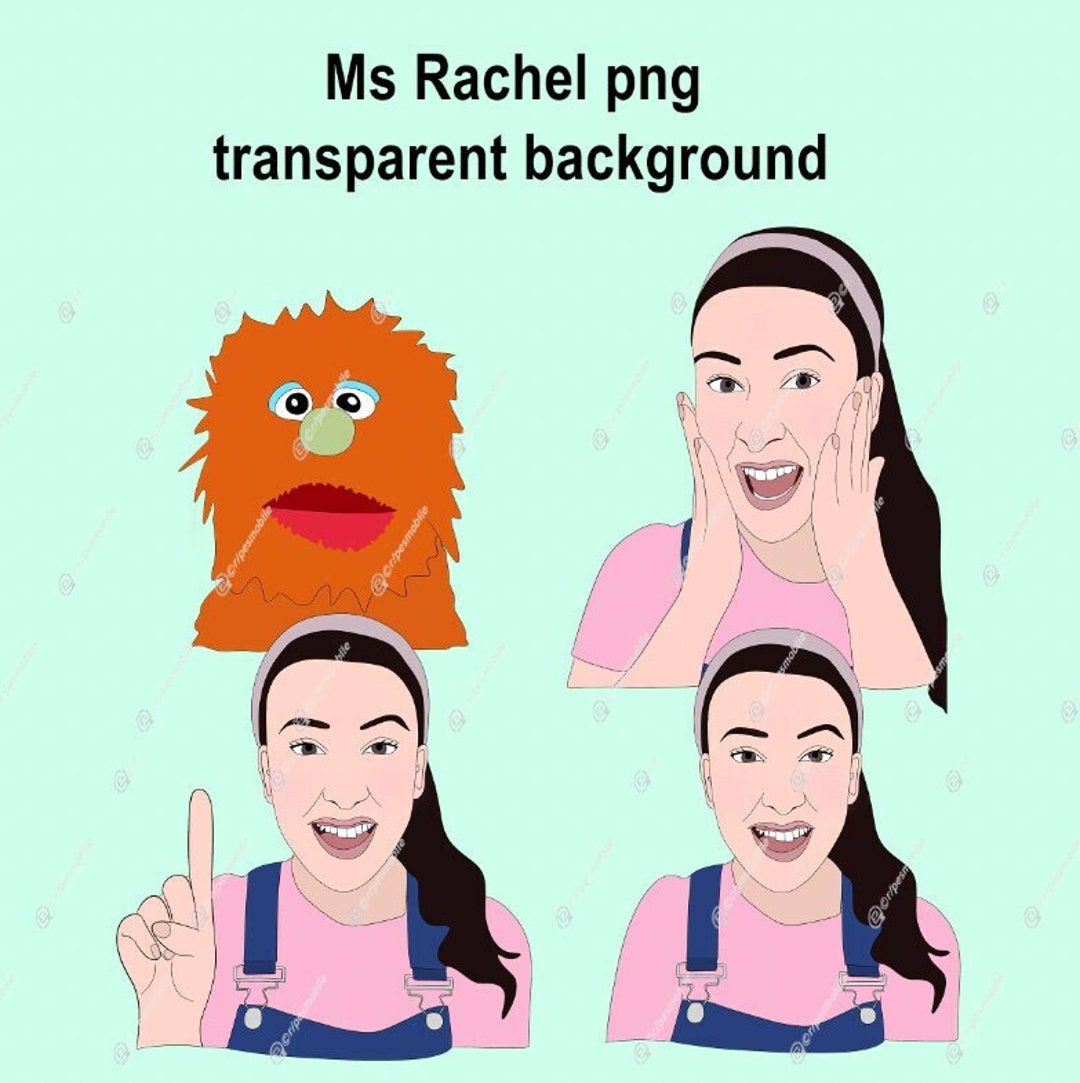 DIGITAL Ms Rachel Birthday Transparent Backgroundms Rachel Etsy DIGITAL Ms Rachel Birthday Transparent Backgroundms Rachel Etsy