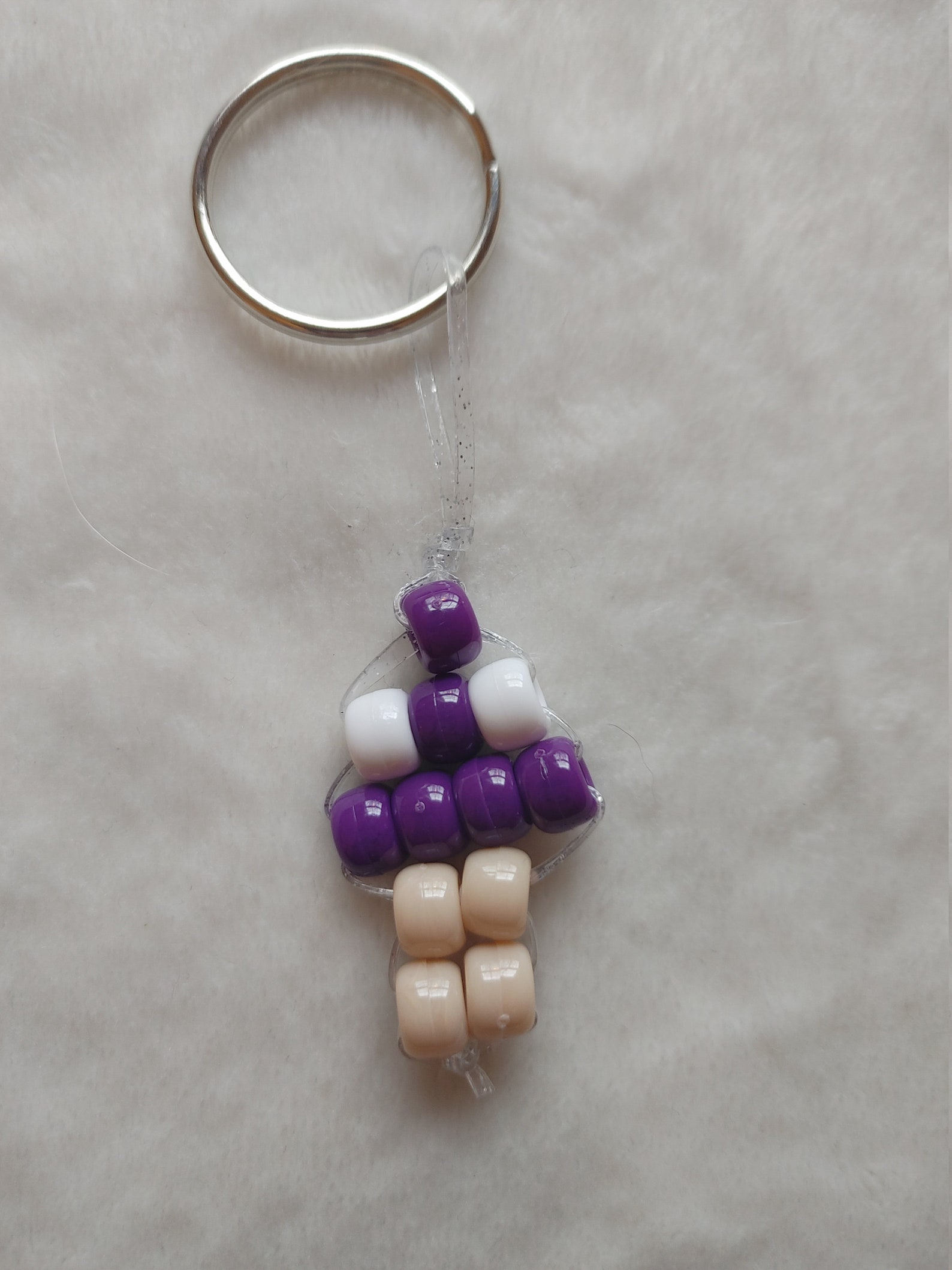 Pony Bead Key Chains Etsy
